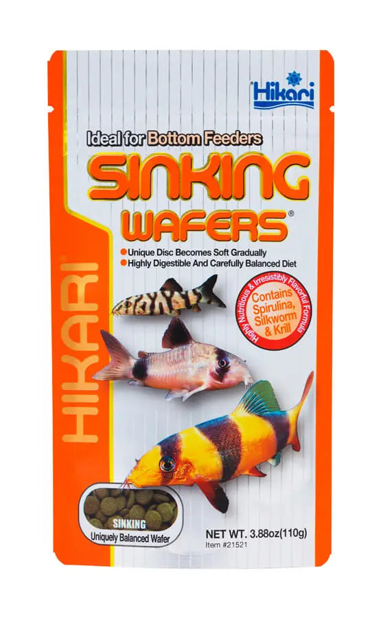 Hikari Sinking Wafers 3.88oz Tropical Treasures Wyo LLC