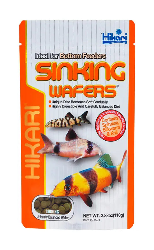 Hikari Sinking Wafers 3.88oz Tropical Treasures Wyo LLC