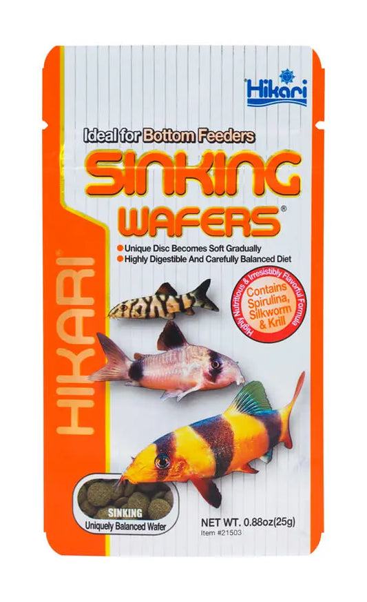 Hakari Sinking Wafers 0.88oz Tropical Treasures Wyo LLC